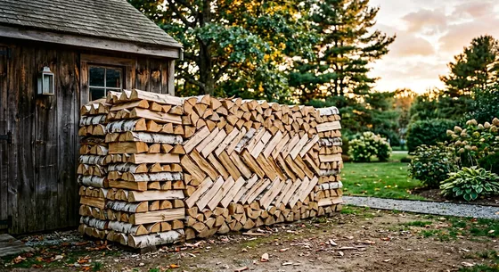Укладка дров в Гатчине, улица Спортивная, 13